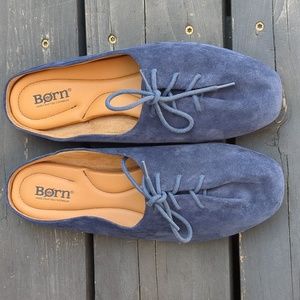 Born suede mules